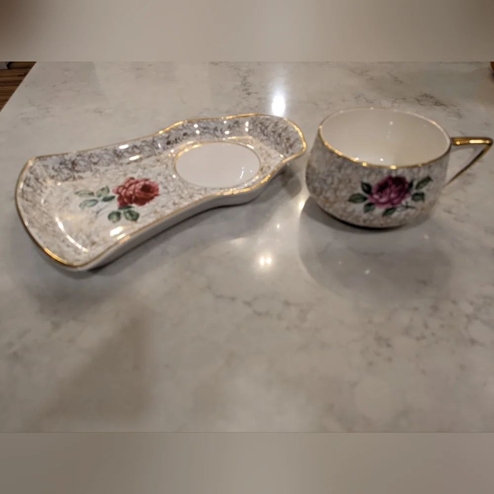 Teacup & Saucer Made In Portugal